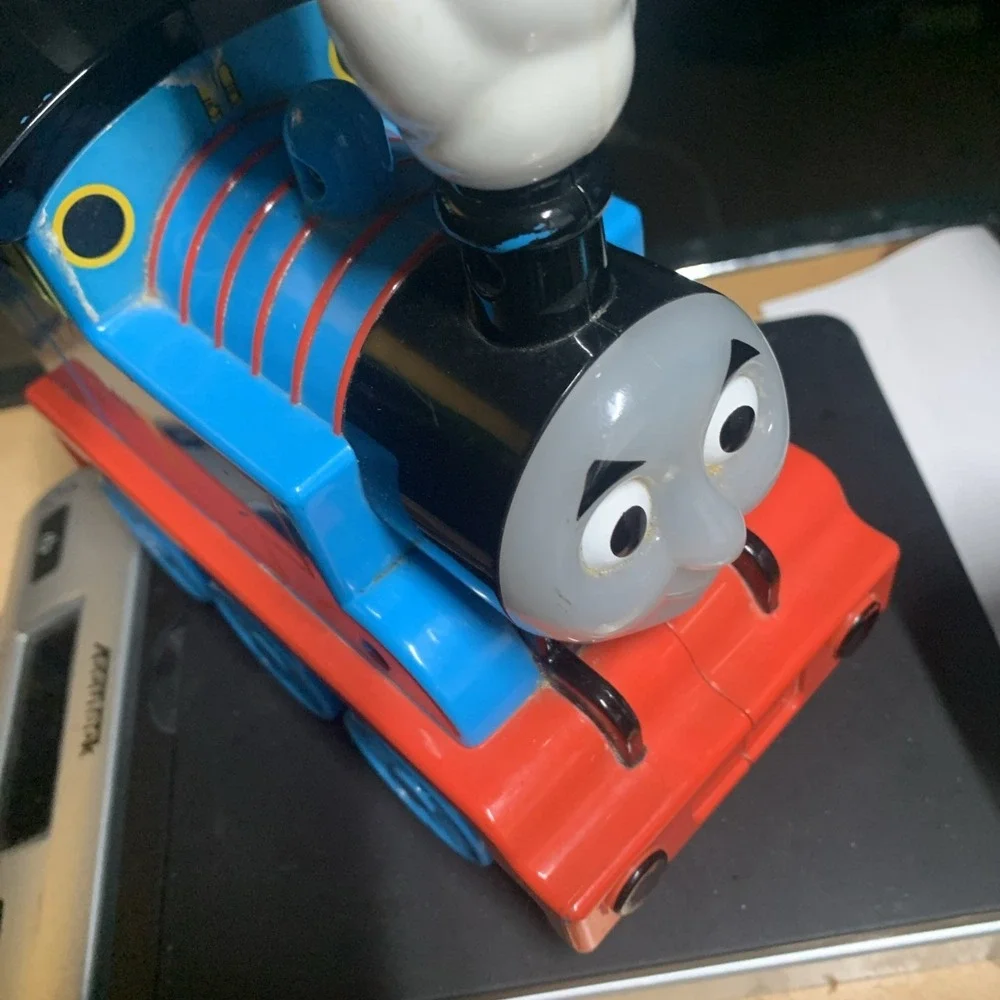Vintage Little Tikes Thomas & Friends Flashlight Toy Train Light Up Sound Works